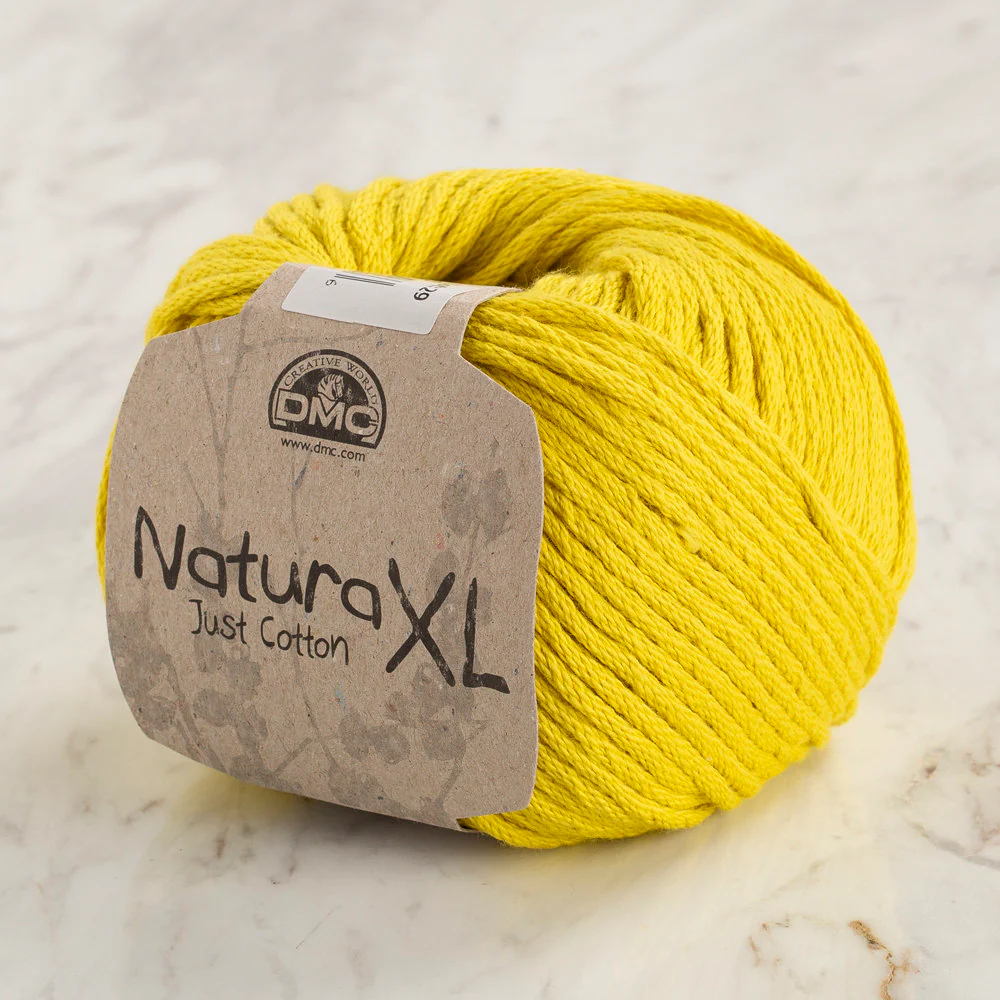 DMC Natura Just Cotton XL Yarn, Yellow - 82