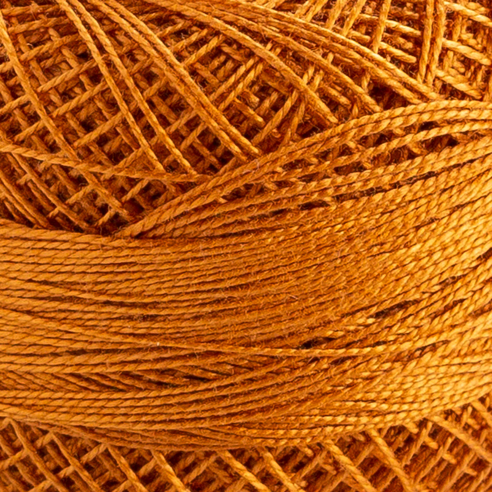 Domino Cotton Perle Size 12 Embroidery Thread (5 g), Brown - 4590012-K01046 - Image 3