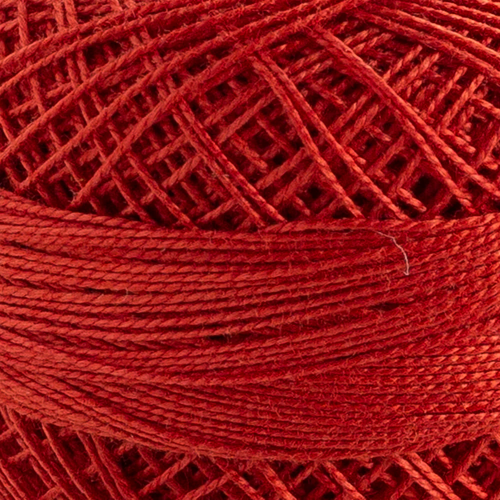 Domino Cotton Perle Size 12 Embroidery Thread (5 g), Cinnamon - 4590012-K0230 - Image 3