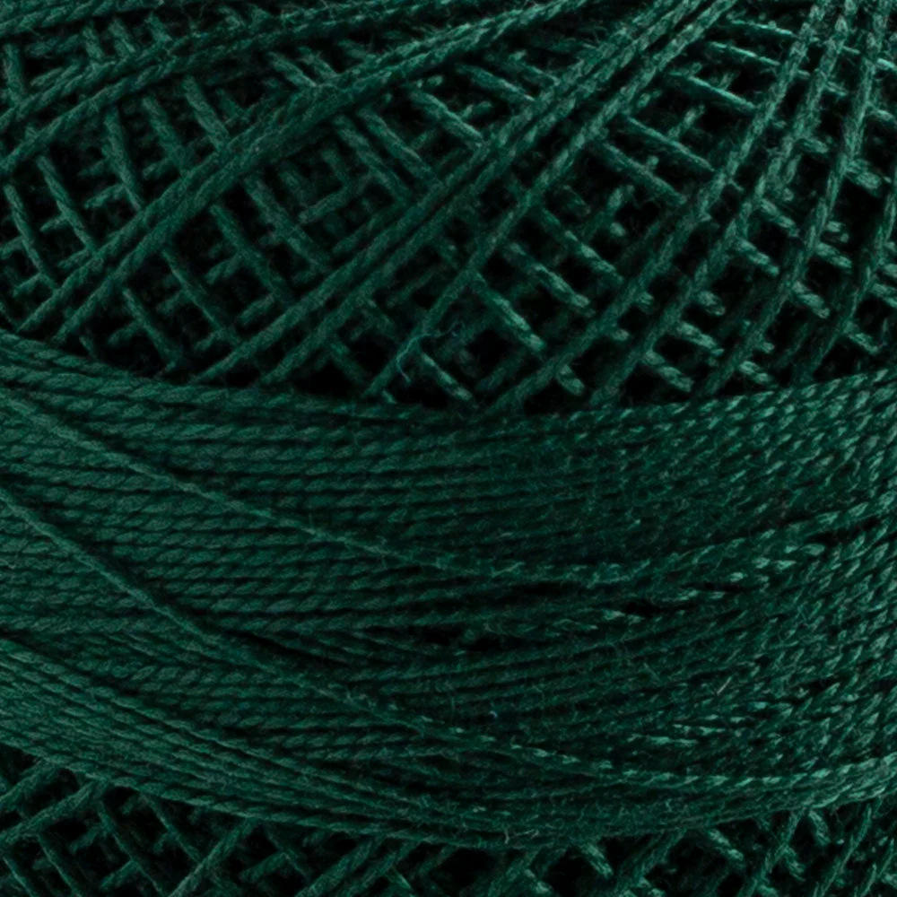 Domino Cotton Perle Size 12 Embroidery Thread (5 g), Green - 4590012-K0150 - Image 3