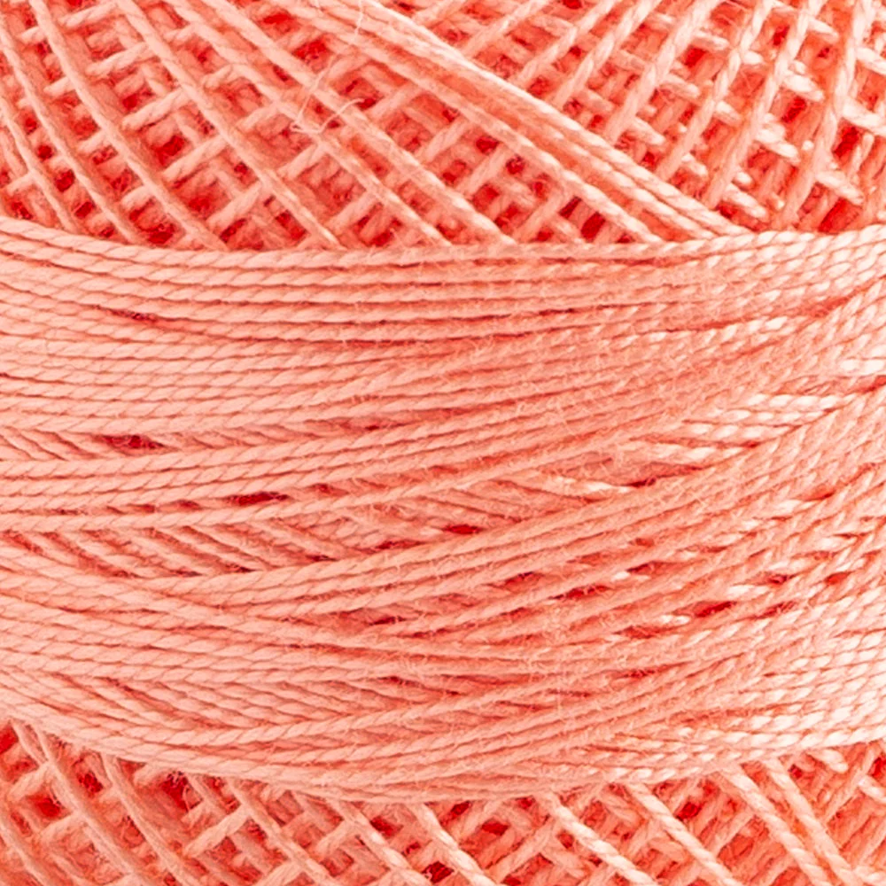 Domino Cotton Perle Size 12 Embroidery Thread (5 g), Light pink - 4590012-K0234 - Image 3