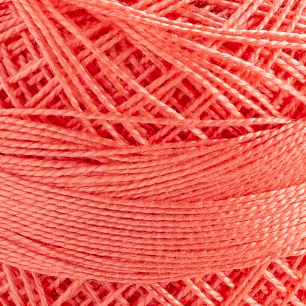 Domino Cotton Perle Size 12 Embroidery Thread (5 g), Light pink - 4590012-K0235 - Image 3