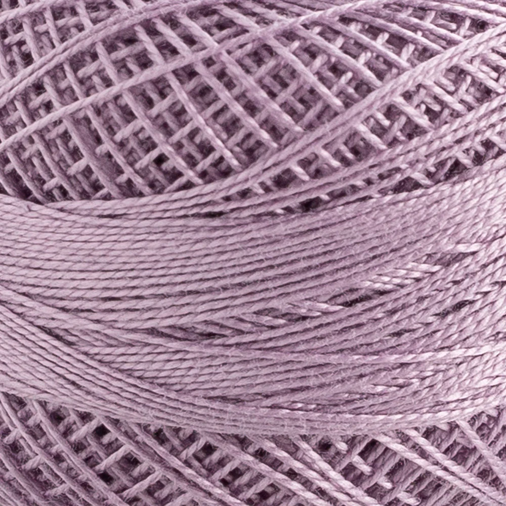 Domino Cotton Perle Size 12 Embroidery Thread (5 g), Lilac - 4590012-870 - Image 3