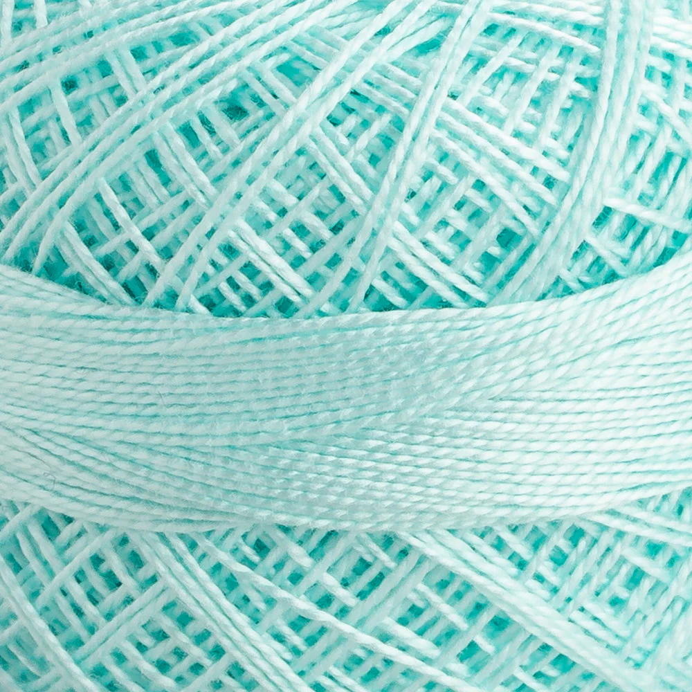 Domino Cotton Perle Size 12 Embroidery Thread (5 g), Mint - 4590012-01092 - Image 3