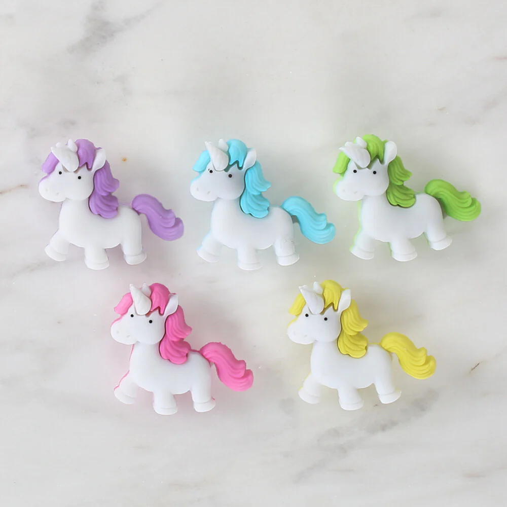 Dress It Up Creative Button Assortment, Fantasy Unicorns - 10410 - Image 2