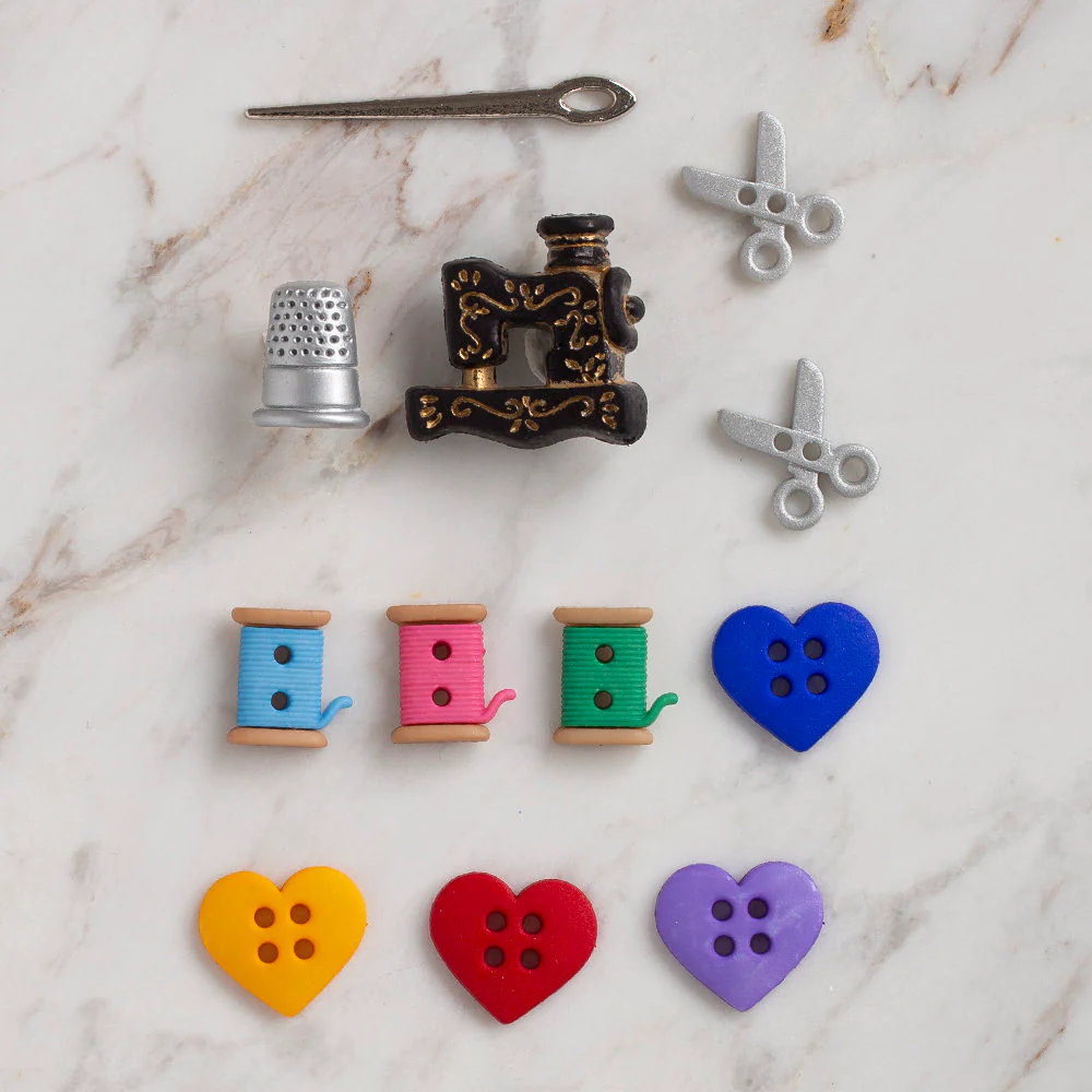 Dress It Up Creative Button Assortment, For the Love of Quilting - 9062 - Image 2