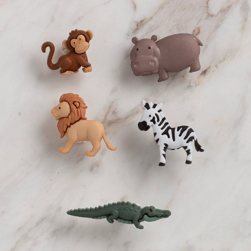 Dress It Up Creative Button Assortment, Noah's Animals - 9003 - Image 2