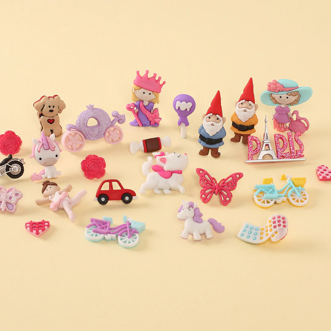 Dress It Up Creative Button Assortment, Pirates - 4045 - Image 3