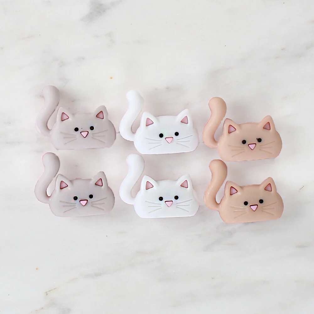 Dress It Up Creative Button Assortment, The Coolest Cats - 10419 - Image 2