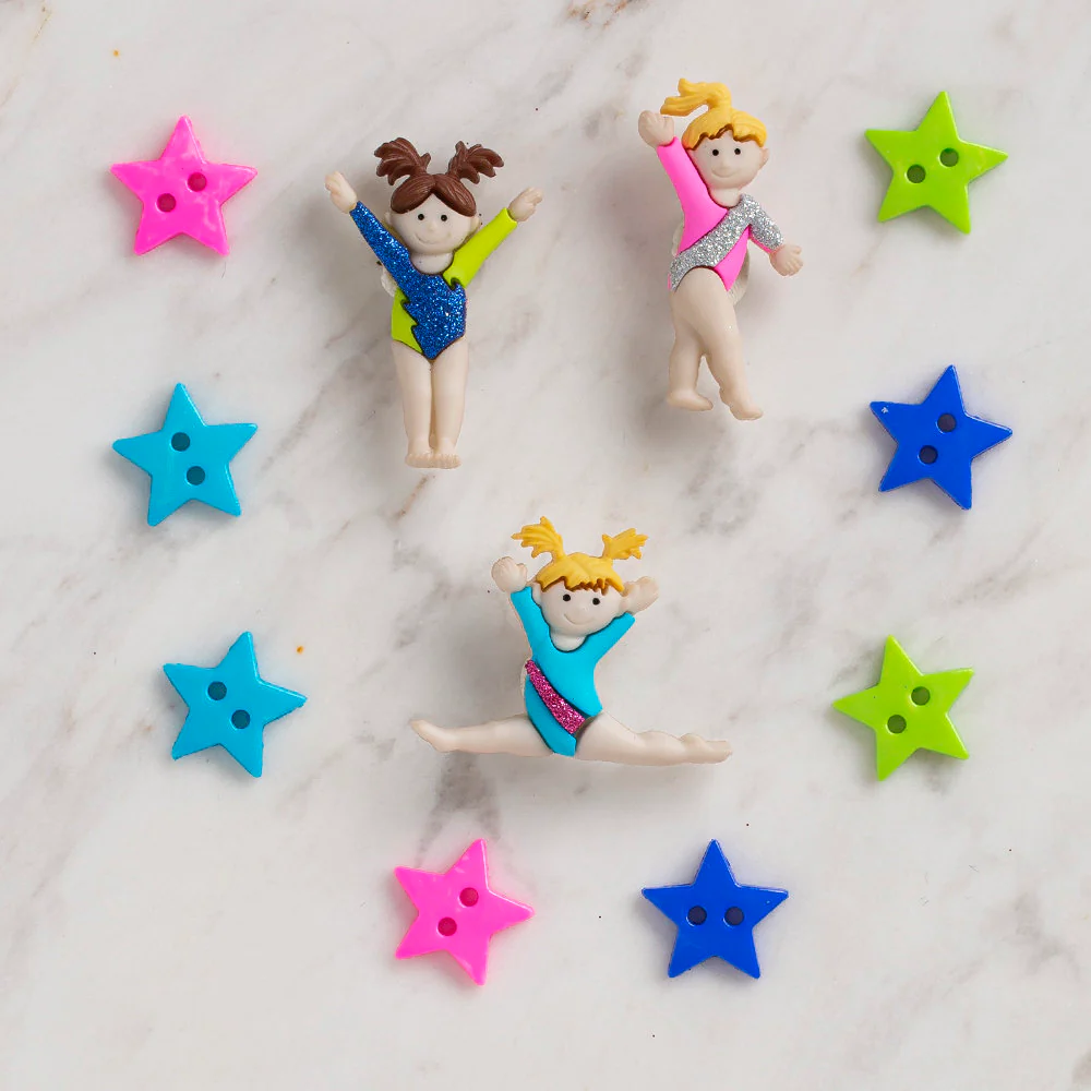 Dress It Up Creative Button Assortment, Tiny Tumblers - 6957 - Image 2