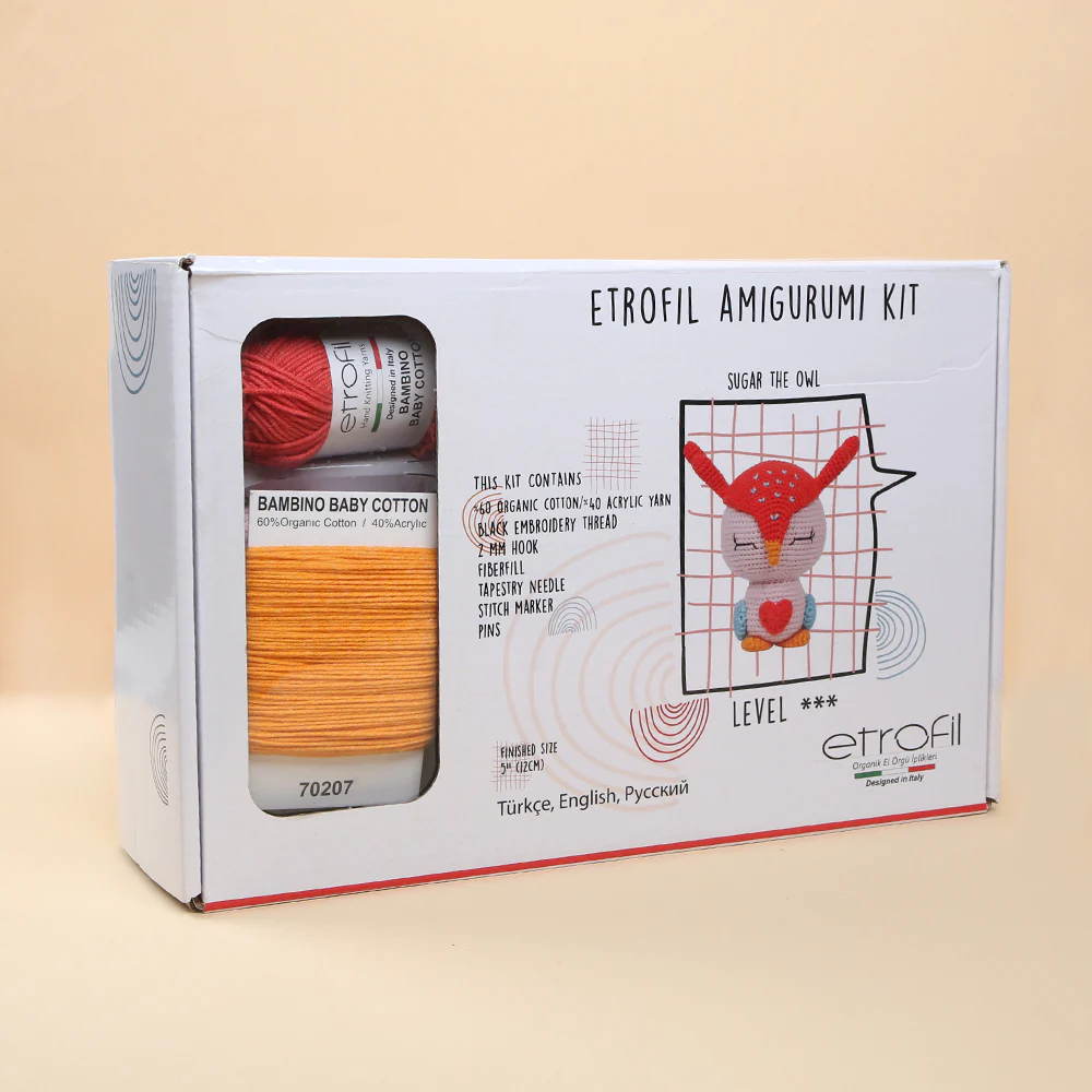 Etrofil Amigurumi Kit, Owl Candy - AB005