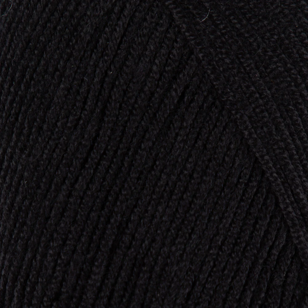Etrofil Baby Joy Knitting Yarn, Black - 80092 - Image 2