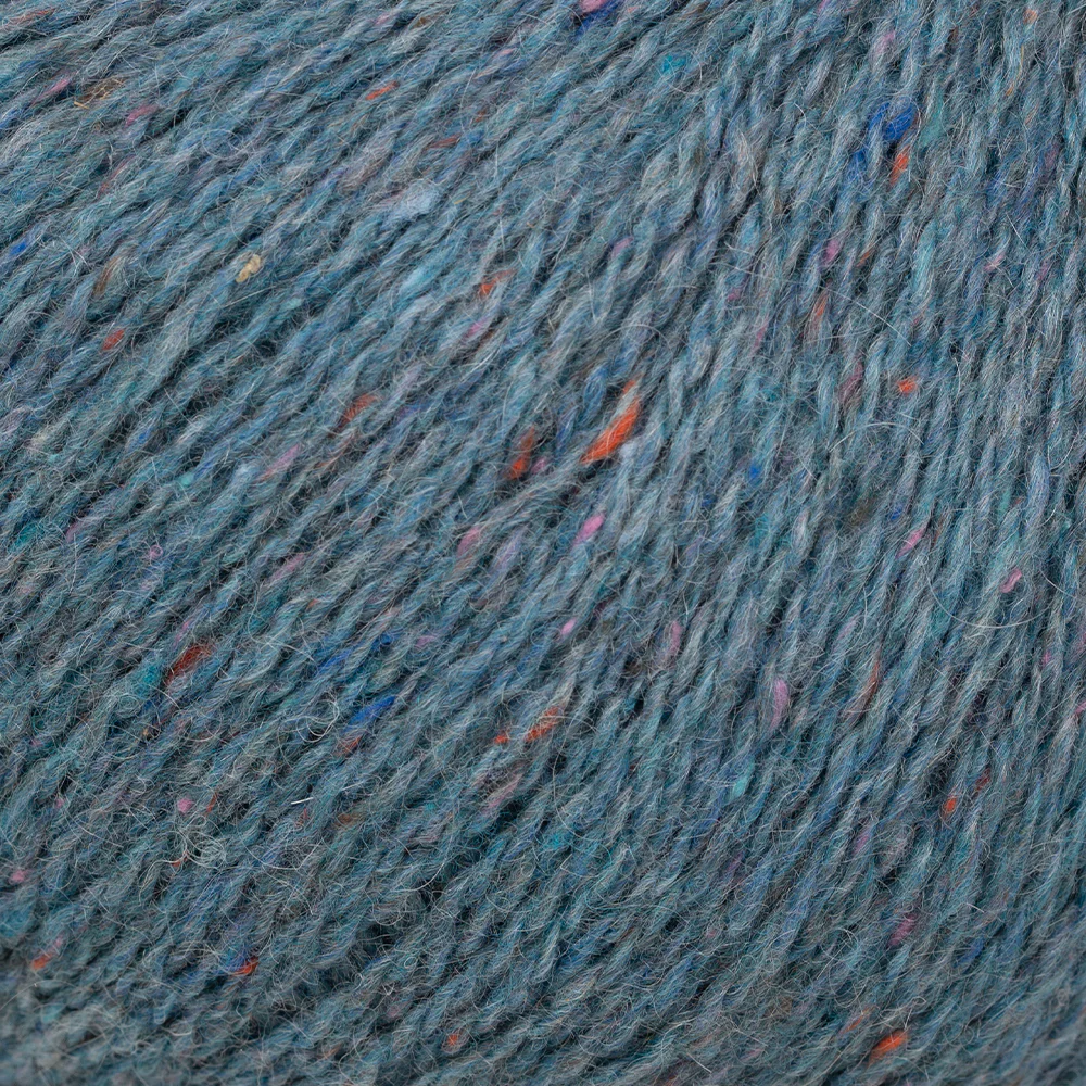 Etrofil Felted Tweed Hand Knitting Yarn , Blue -  75375 - Image 2