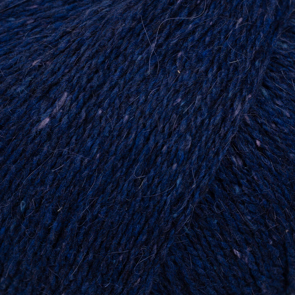Etrofil Felted Tweed Hand Knitting Yarn , Blue - 75412 - Image 2
