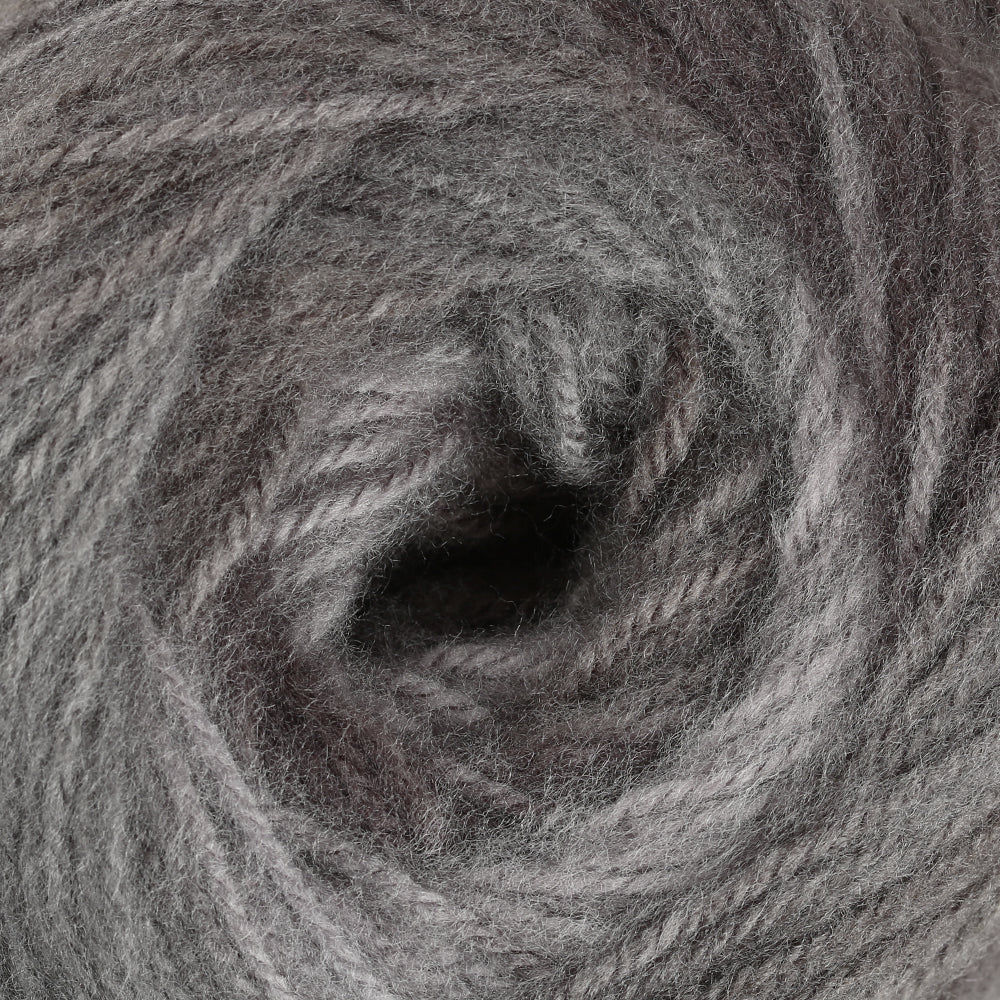 Etrofil Fluffy Hand Knitting Yarn, Anthracite - SE1252 - Image 3