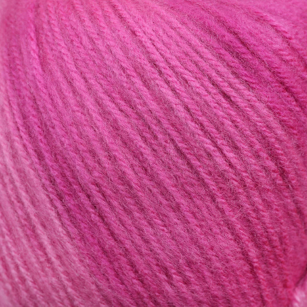 Etrofil Fluffy Hand Knitting Yarn, Fuchsia - SE1144 - Image 2