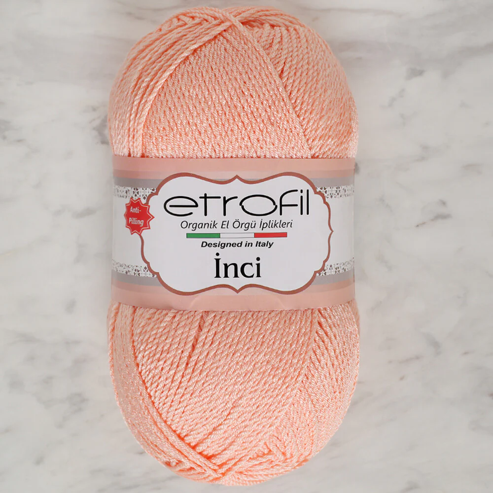Etrofil İnci Yarn, Pinkish Orange - 72039