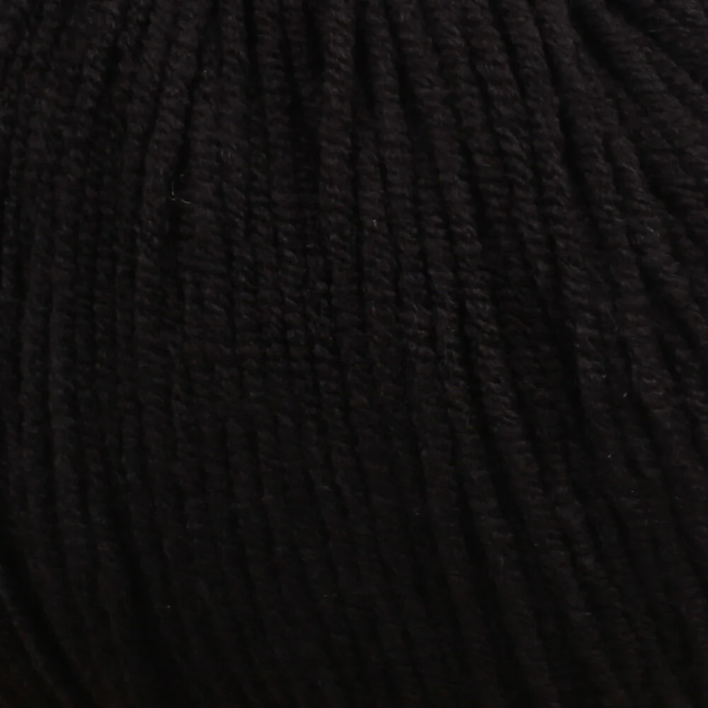 Etrofil Jeans Knitting Yarn, Black - 042 - Image 2