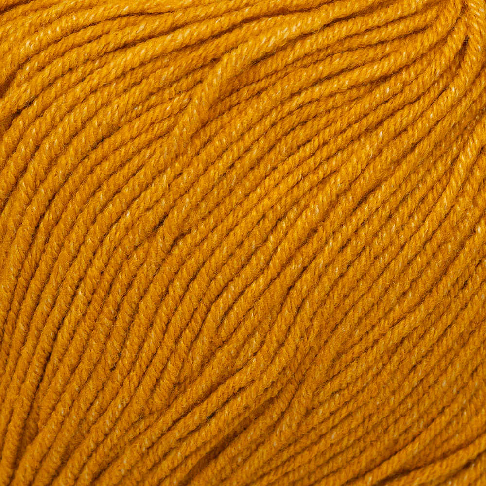 Etrofil Jeans Knitting Yarn, Dark Yellow - 45 - Image 2