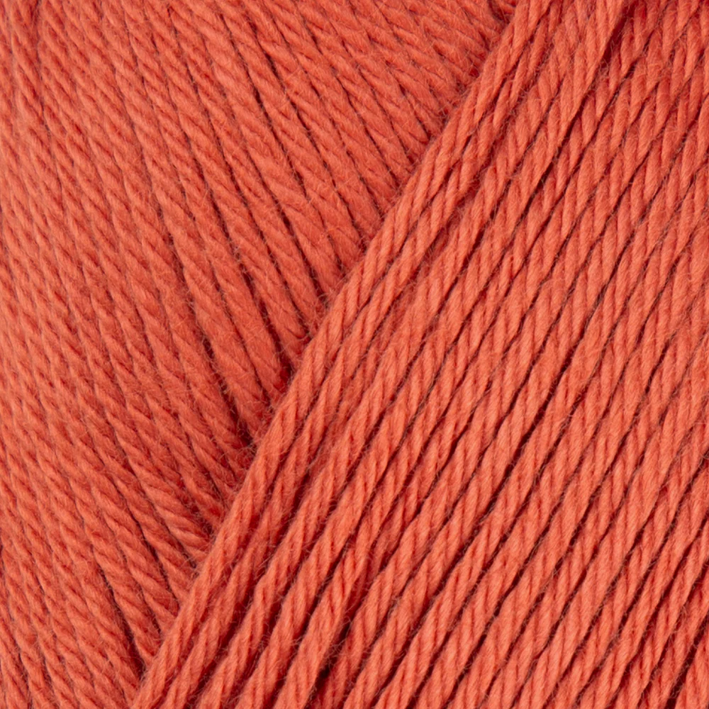 Etrofil Organic Cotton Hand Knitting Yarn - 77229 , Brick Color - Image 2