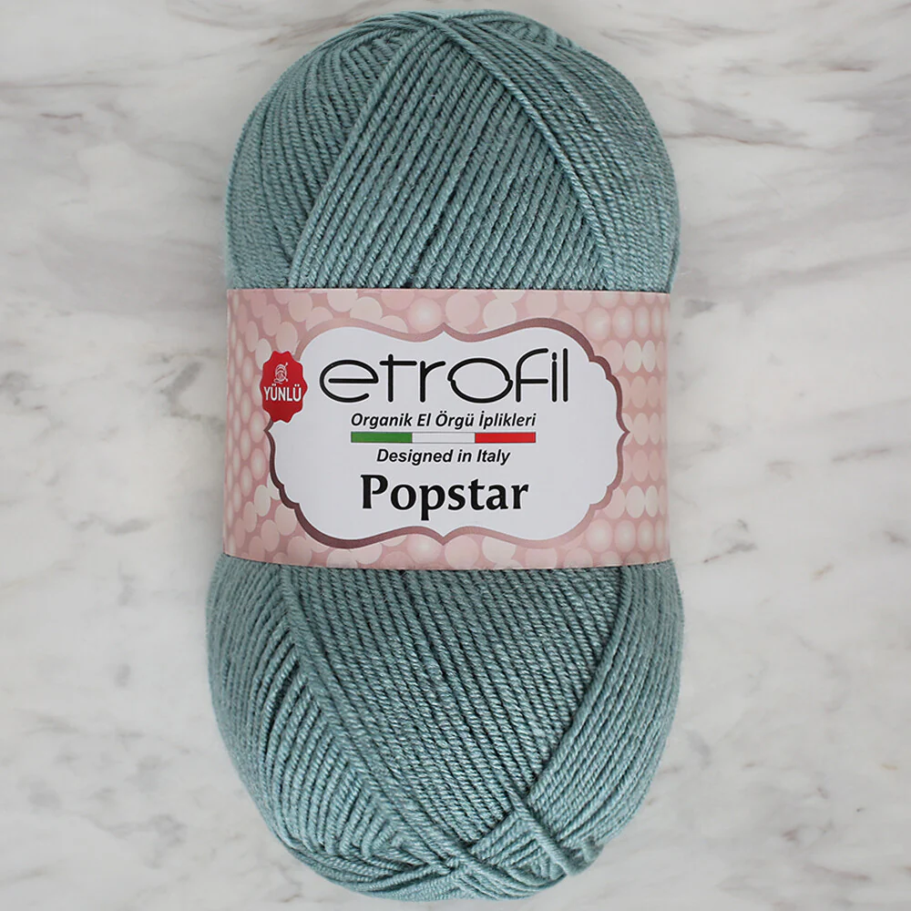 Etrofil Popstar Yarn, Green - 74064
