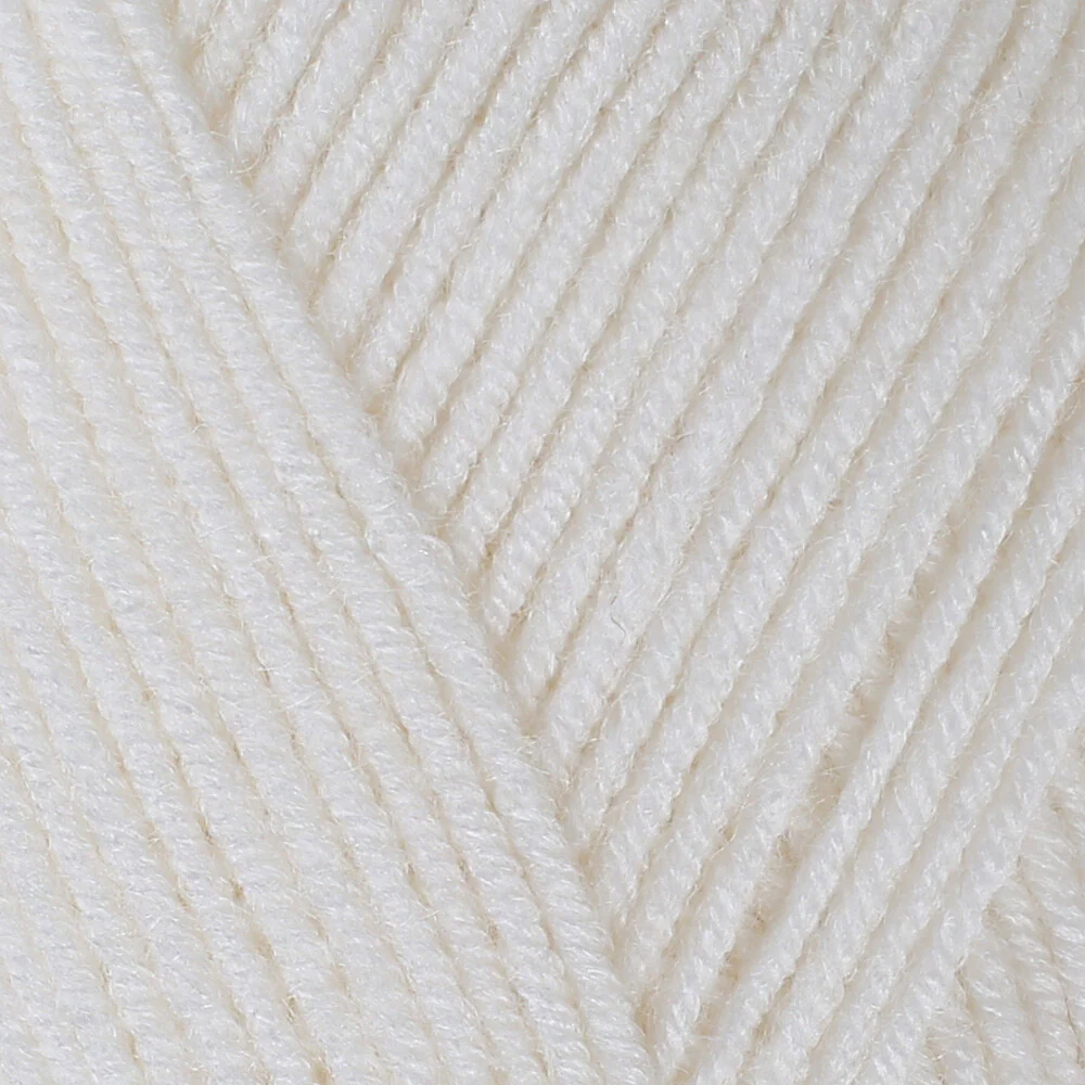 Etrofil Popstar Yarn, White - 70187 - Image 2