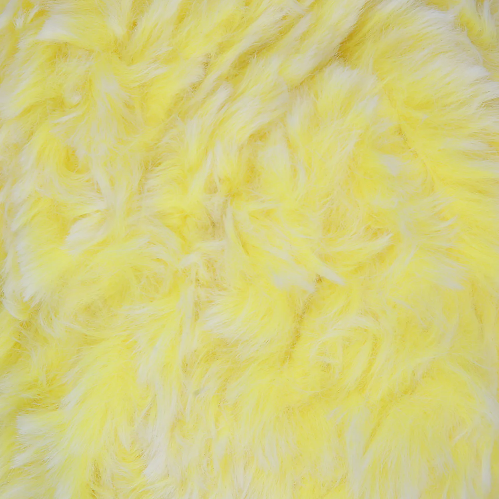 Etrofil Rabbit Fur Yarn,Yellow - 72165 - Image 2