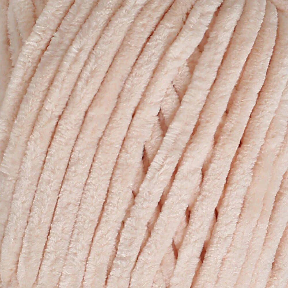 Etrofil Yonca Chenille Yarn, Yellow - 70291 - Image 2