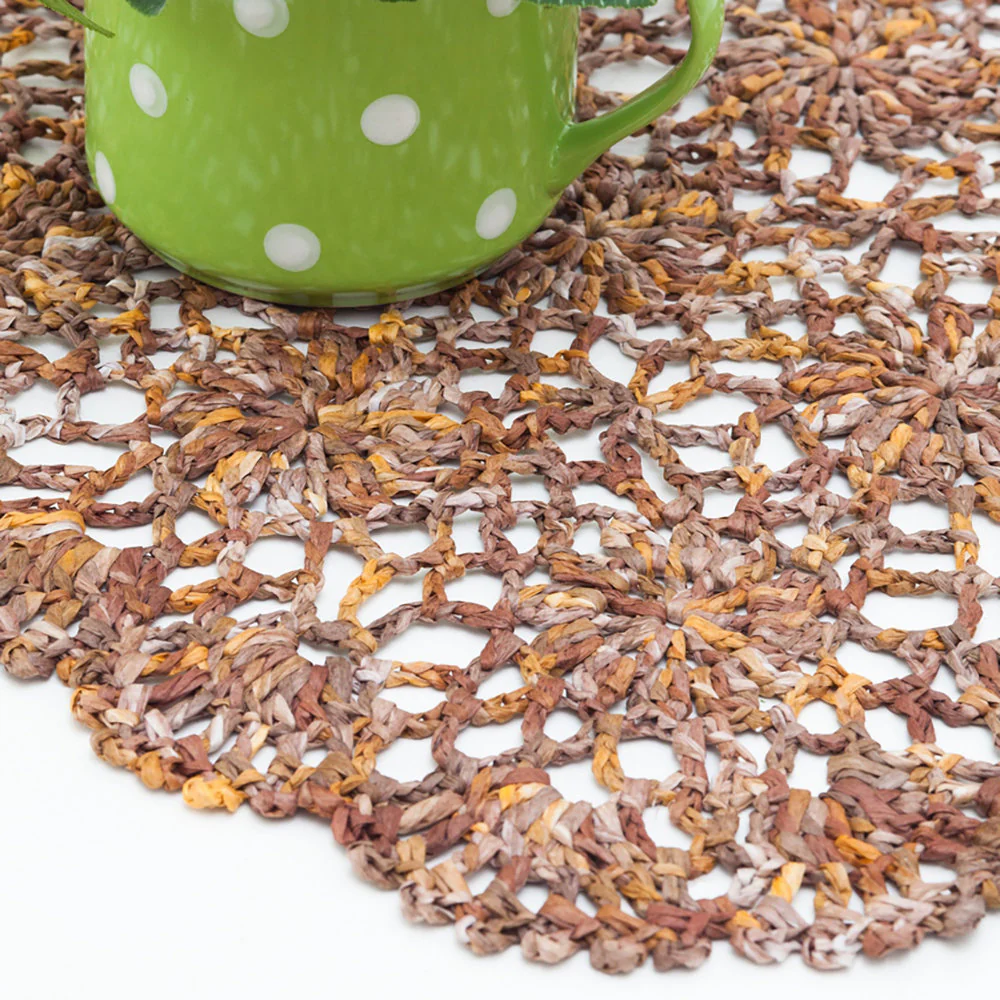 Fibra Natura 35 g Raffia Paper Yarn, Variegated - 117-08 - Image 5
