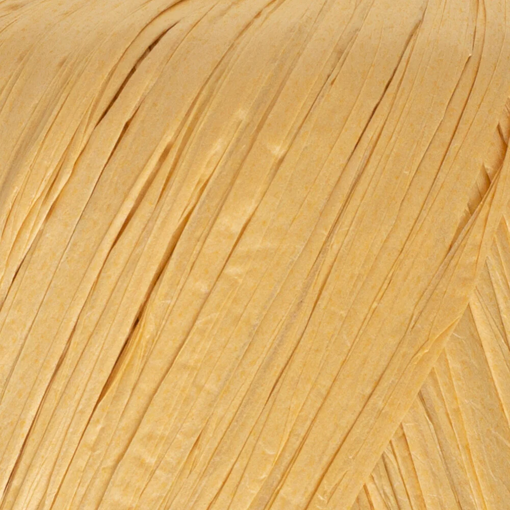 Fibra Natura 40 g Raffia Paper Yarn, Yellow - 116-21 - Image 2