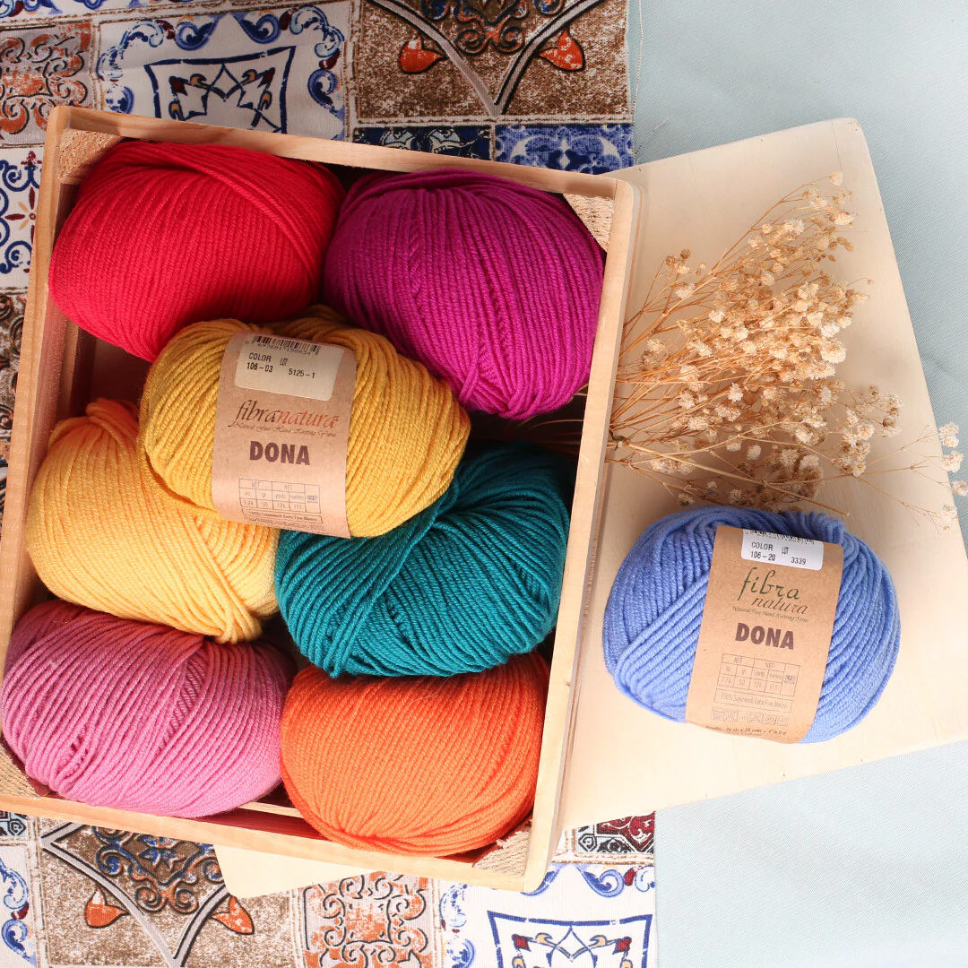 Fibra Natura Dona Yarn, Reseda Green - 106-37 - Image 3