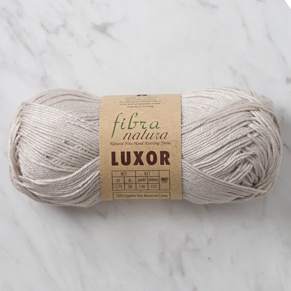 Fibra Natura Luxor Yarn, Stone Color - 105-31