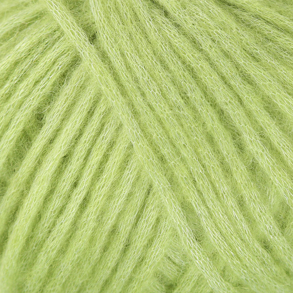 Gazzal Alpaca Air Knitting Yarn, Green - C:92 - Image 2