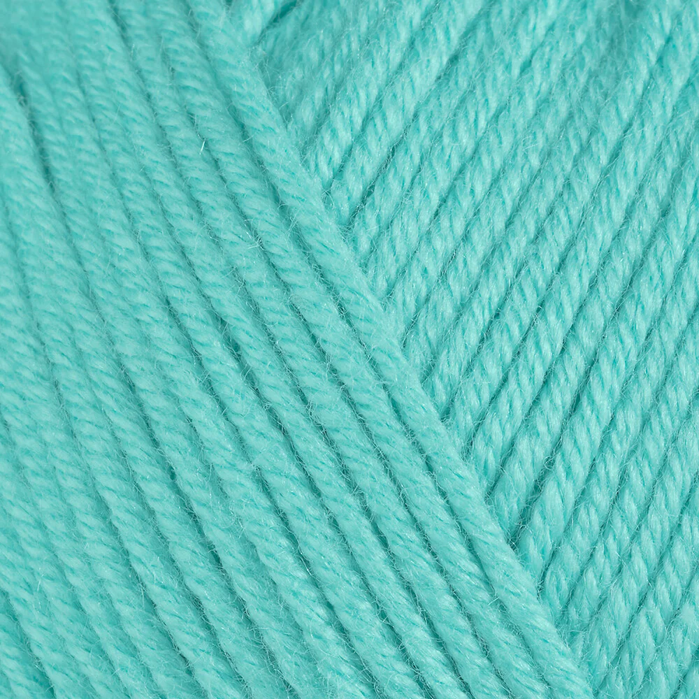 Gazzal Baby Cotton Knitting Yarn, Turquoise - 3452 - Image 2