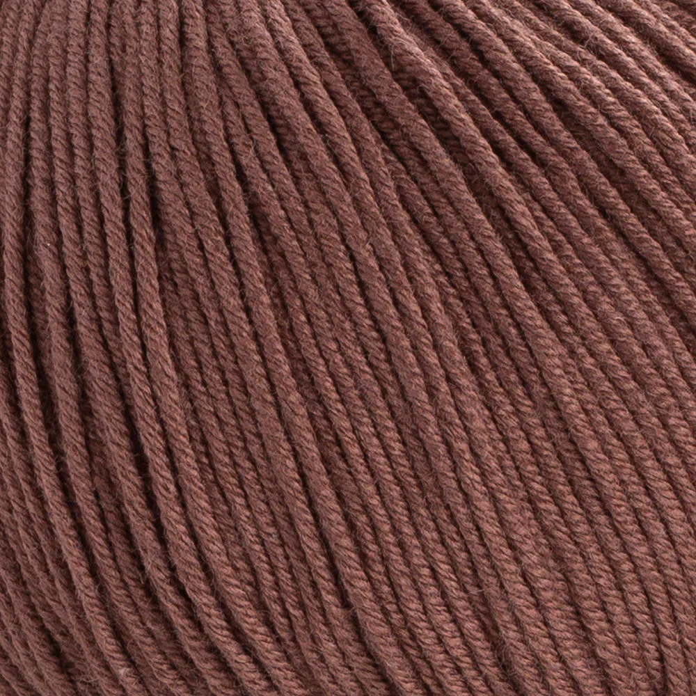 Gazzal Baby Cotton Knitting Yarn, Brown - 3455 - Image 2
