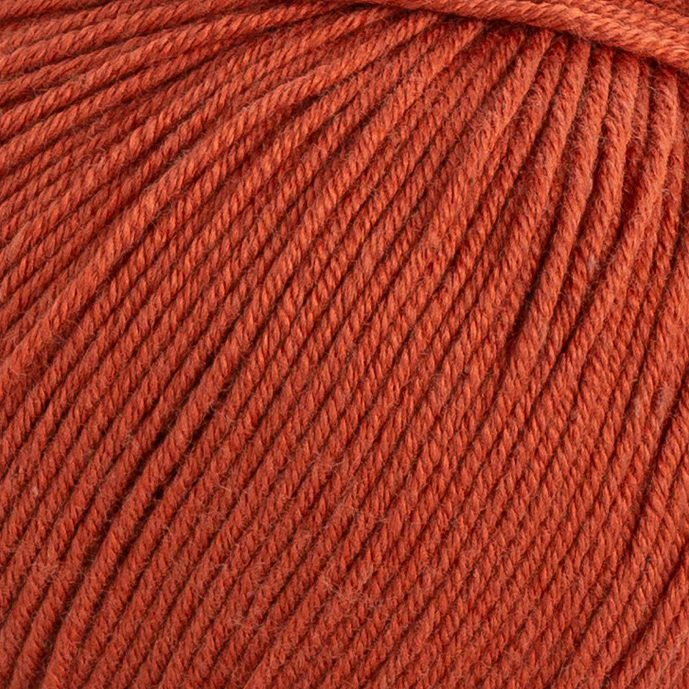 Gazzal Baby Cotton Knitting Yarn, Cinnamon - 3454 - Image 2