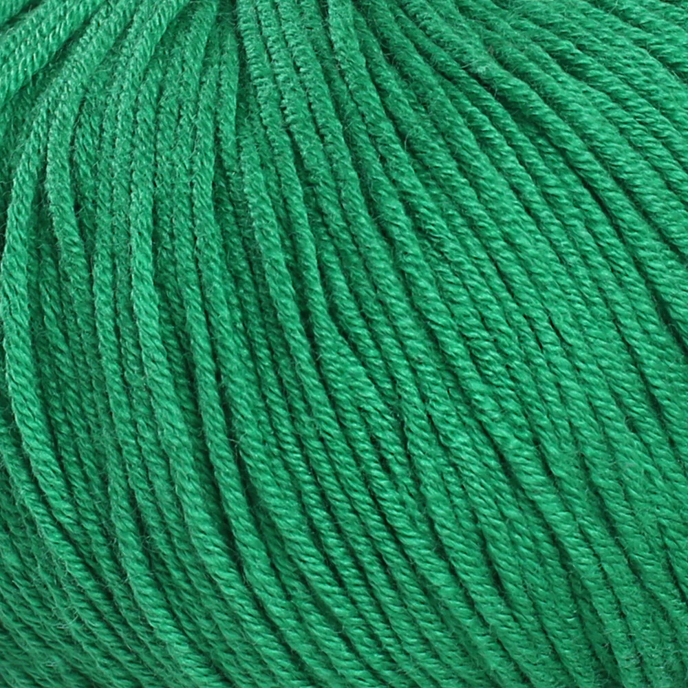 Gazzal Baby Cotton Knitting Yarn, Green - 3456 - Image 2