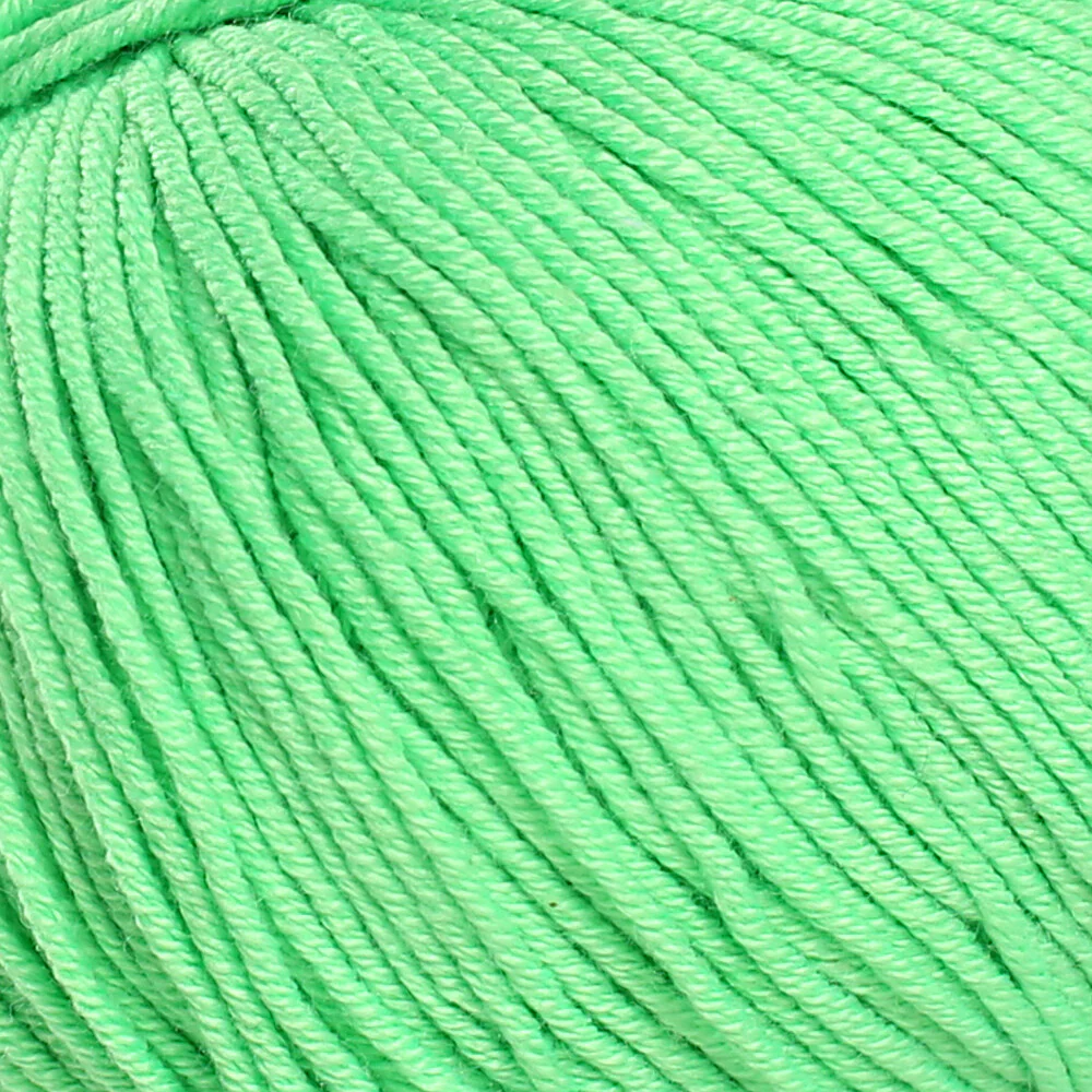 Gazzal Baby Cotton Knitting Yarn, Light Green - 3427 - Image 2