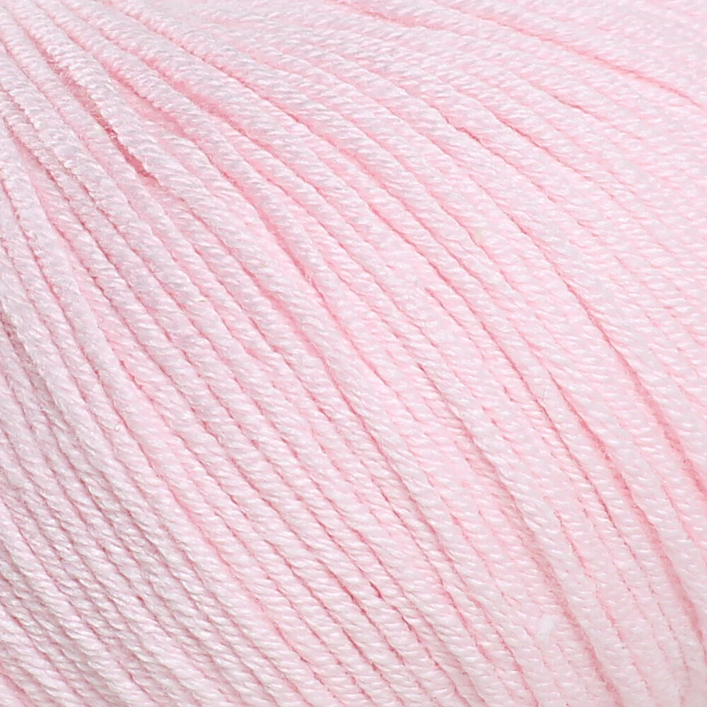 Gazzal Baby Cotton Knitting Yarn, Light Pink - 3411 - Image 2
