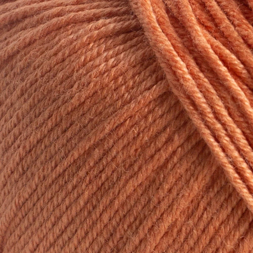 Gazzal Baby Cotton Knitting Yarn, Orange - 3465 - Image 2