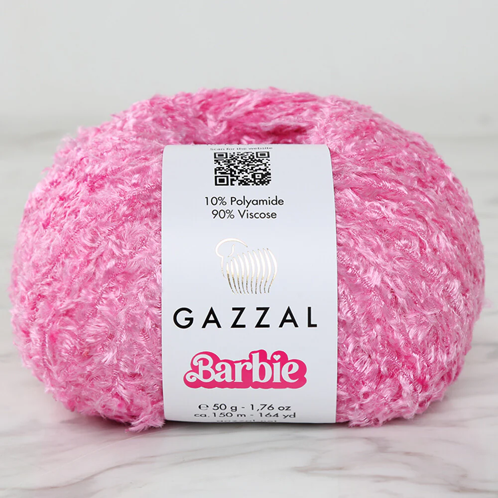 Gazzal Barbie Pink Yarn - 10719