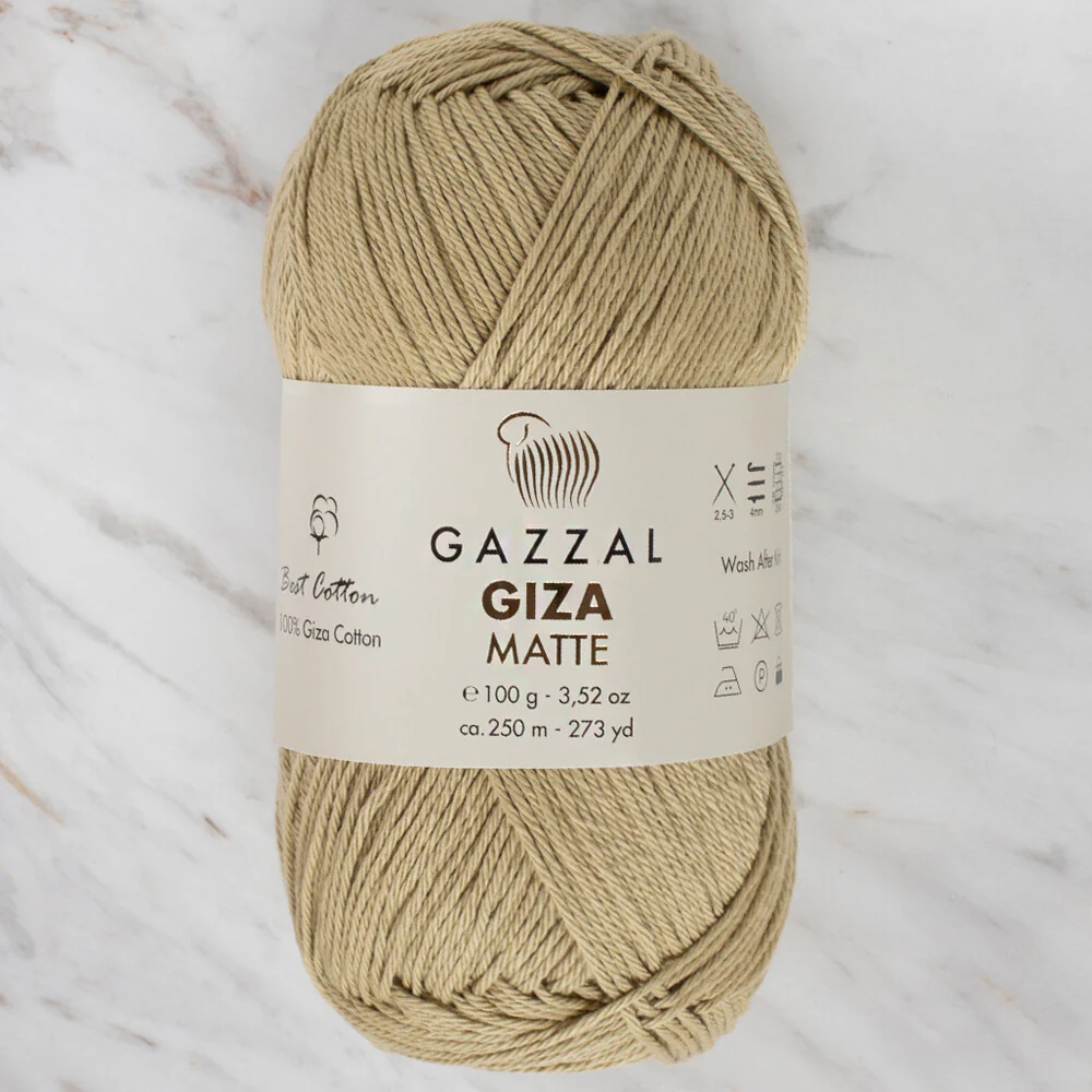 Gazzal Giza Matte Yarn, Pastel Green - 5594