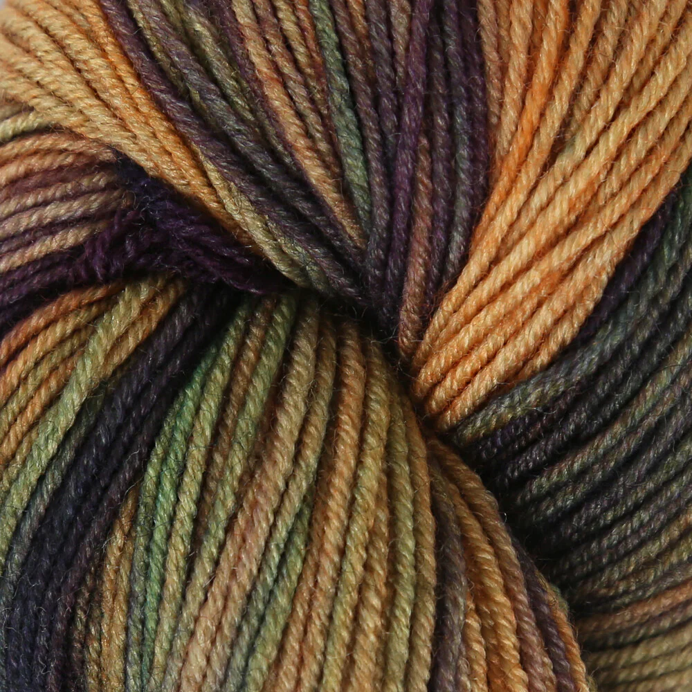 Gazzal Happy Feet Socks Knitting Yarn , Variegated - 3257 - Image 2