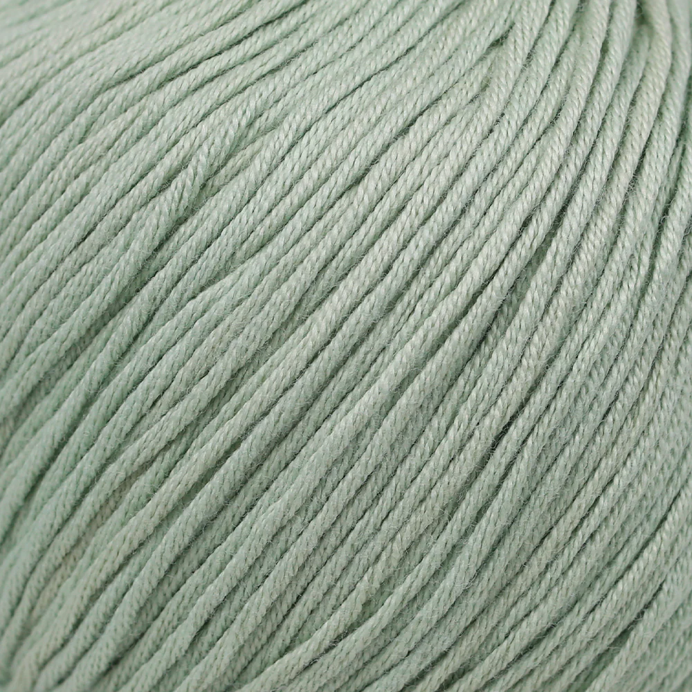 Gazzal Organic Baby Cotton Yarn, Green - 448 - Image 2