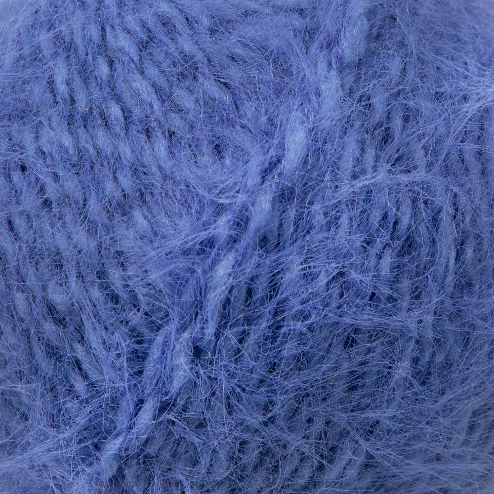 Gazzal Teddy Hand Knitting Yarn, Blue - 6562 - Image 2