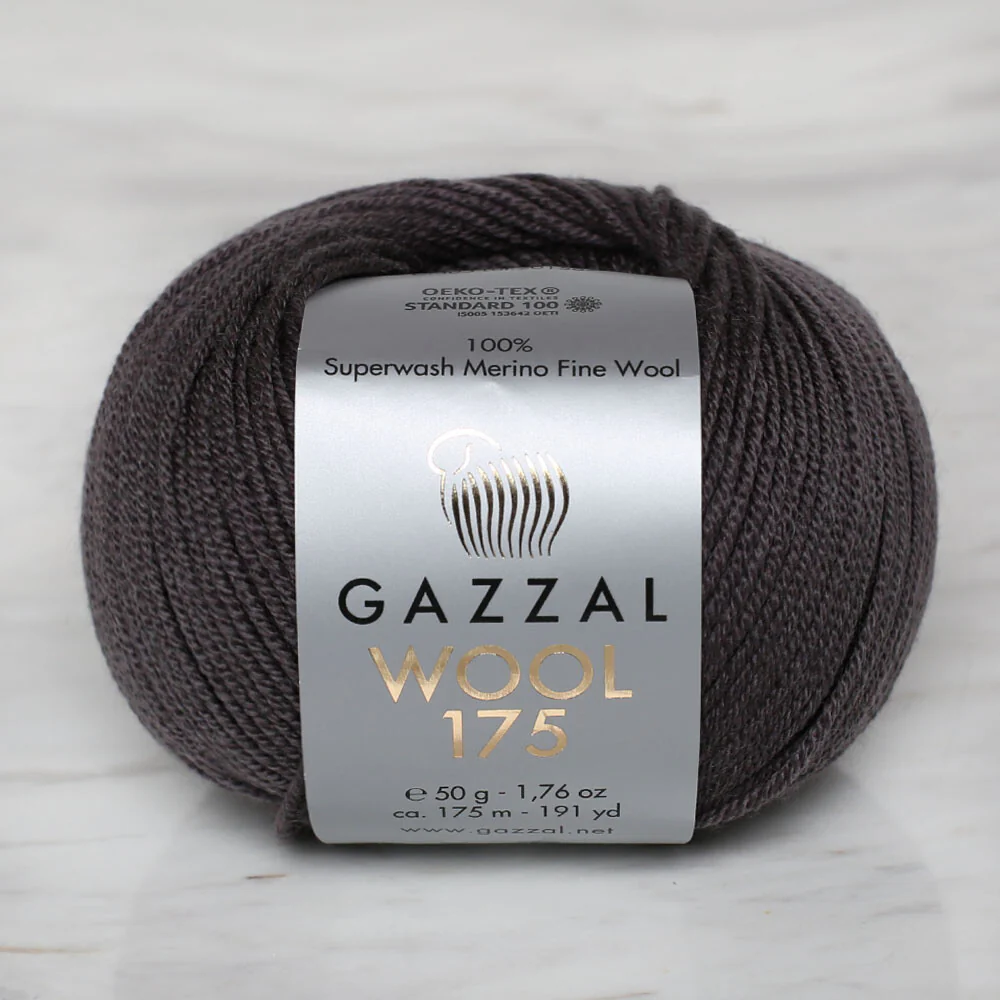 Gazzal Wool 175 50 Gr Yarn, Fume - 303