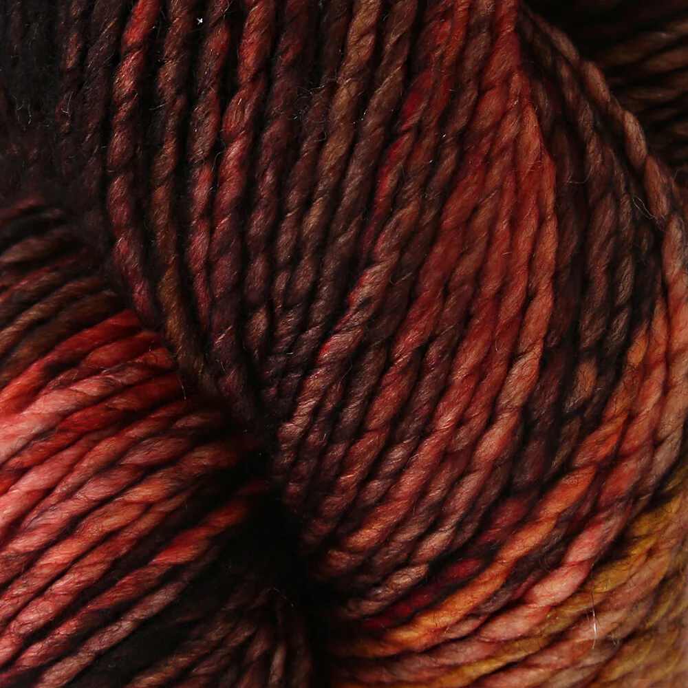 Gazzal Worm Hand Paints Yarn, Variegated- 3884 - Image 2