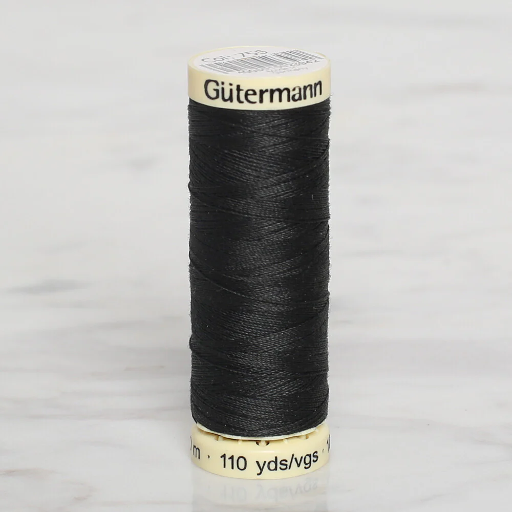 Gütermann Sewing Thread, 100m, Dark Green - 755