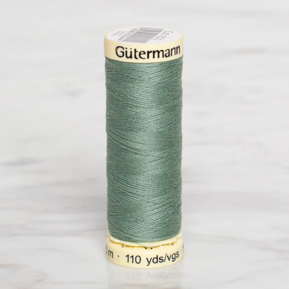Gütermann Sewing Thread, 100m, Green - 821