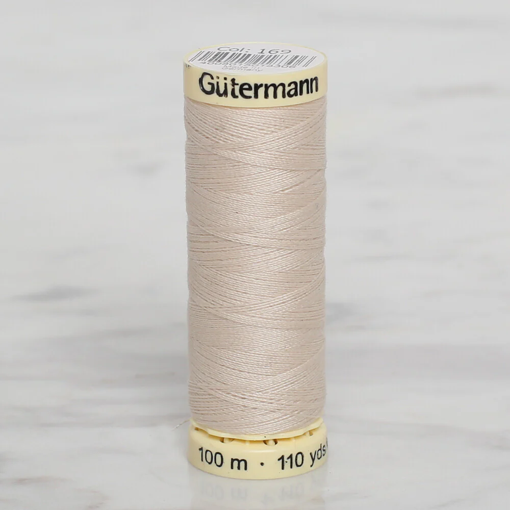 Gütermann Sewing Thread, 100m, Light Beige - 169
